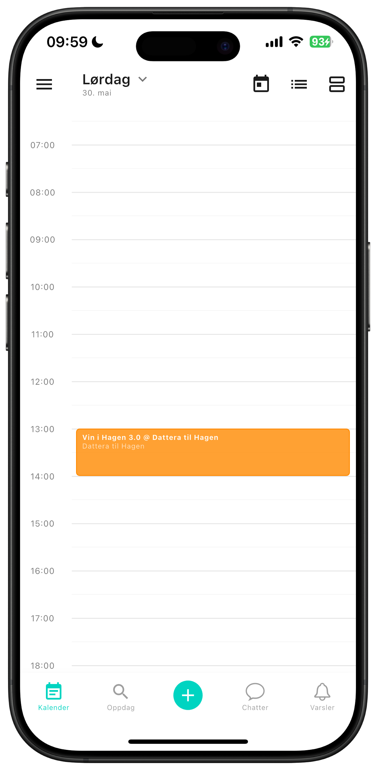 Kalender i ZynkUp